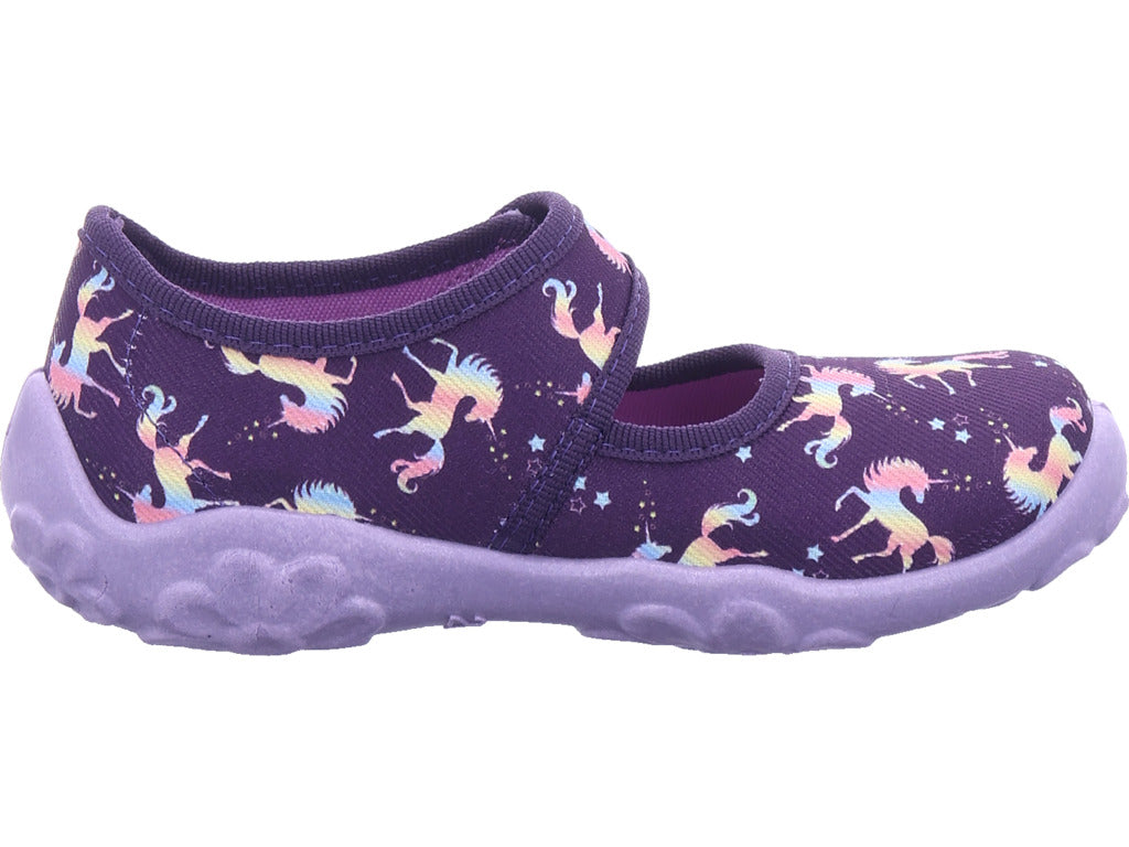 Superfit Girls' Slipper Textile Bonny in purple