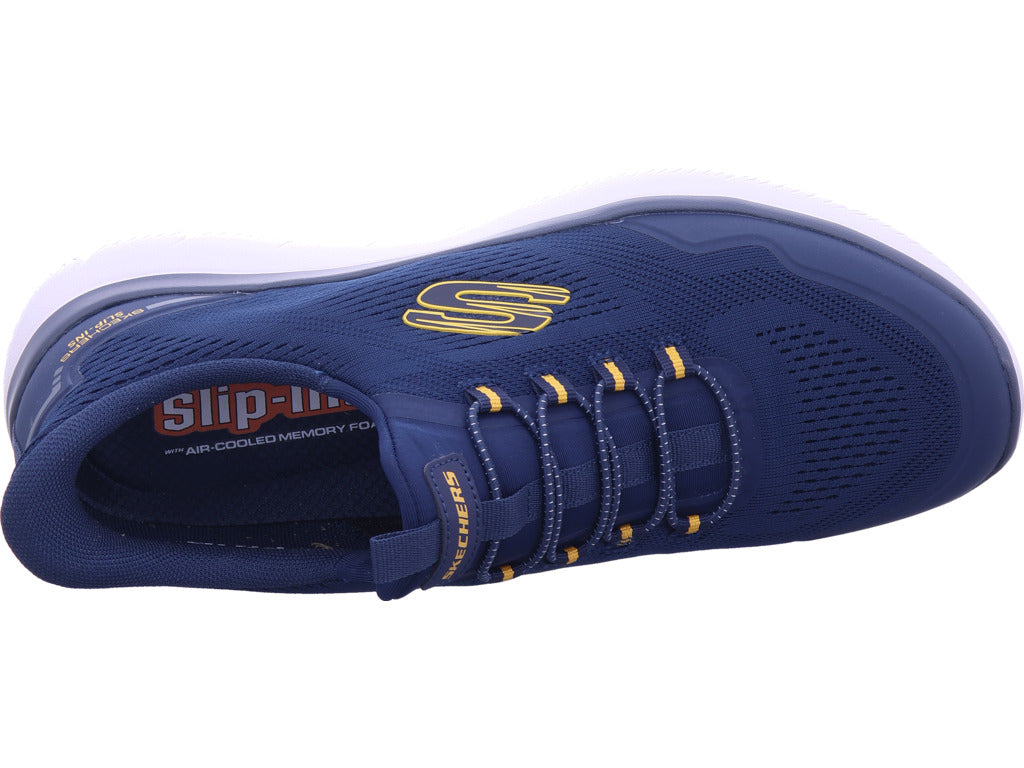 SKECHERS men's slippers in blue