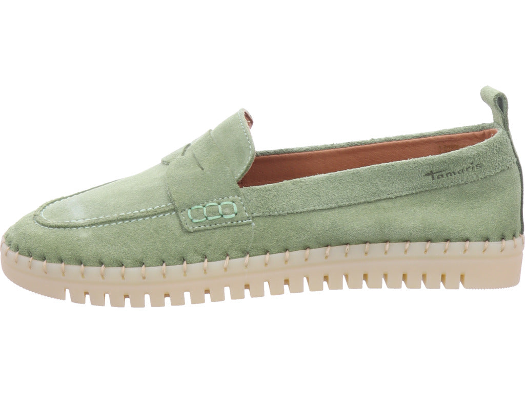 Tamaris Damen Slipper M2460942 in grün