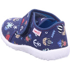 Chlapecké bačkory Superfit Spotty v modré barvě