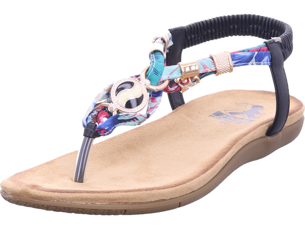 2 GO FASHION Dámská Sandaleta v černé barvě