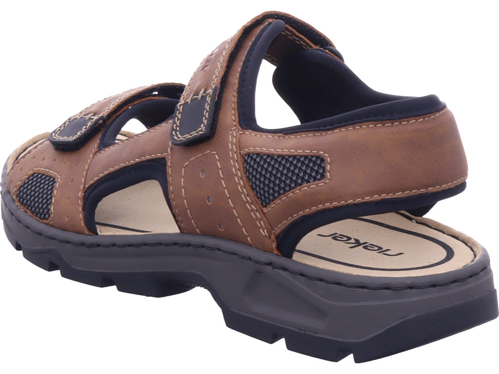 Rieker Herren Sandalette  in braun