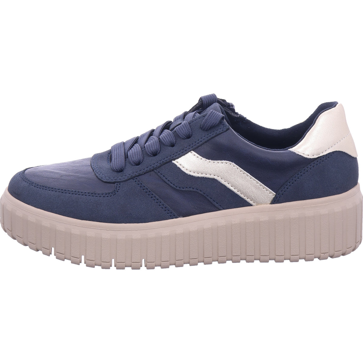 Jana Damen Sneaker  in blau