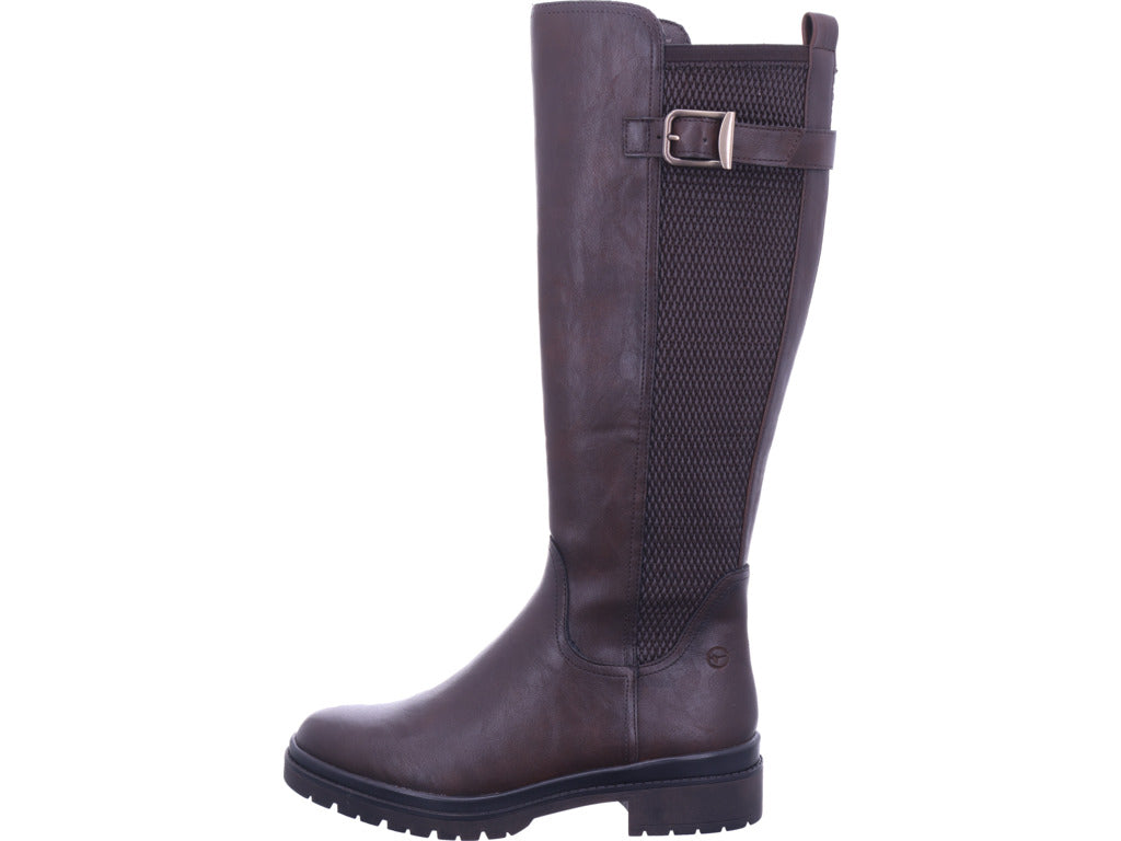 Dámské boty Tamaris M2562545 v hnědé barvě