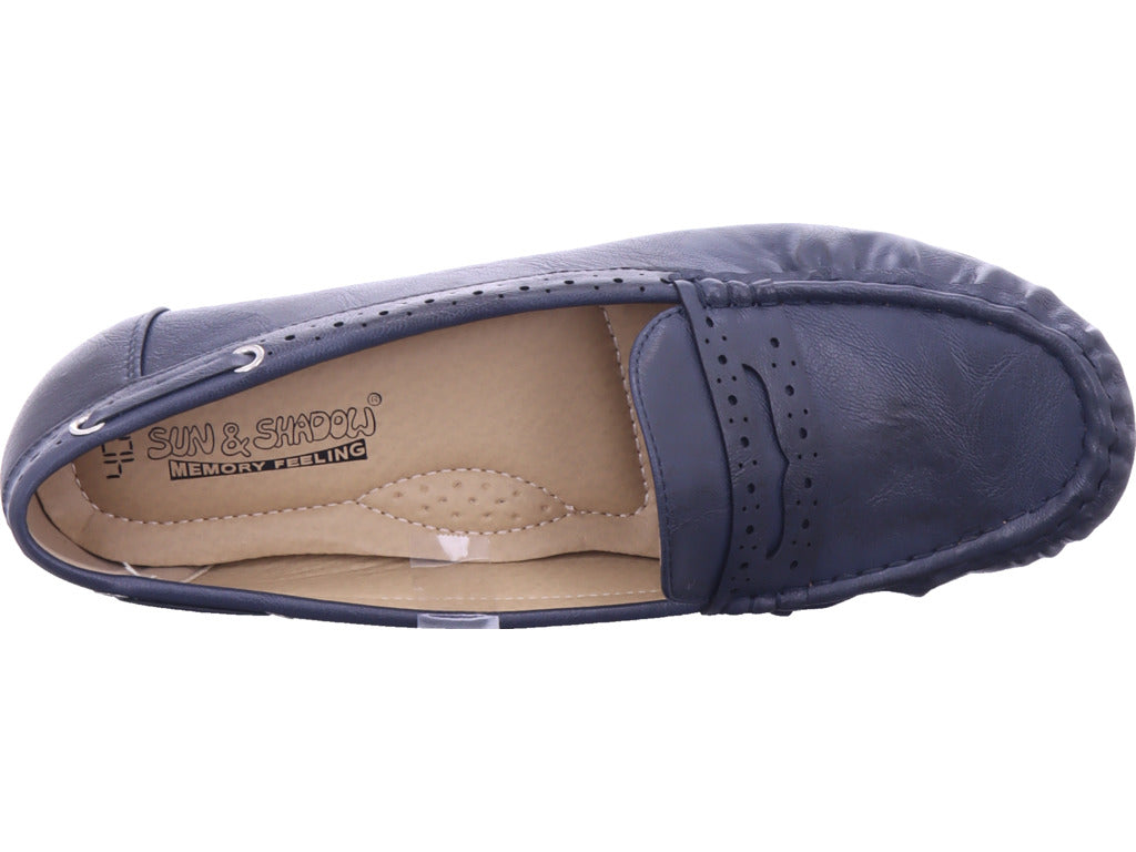 Shoe-world Damen Ballerina  in blau
