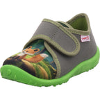 Superfit Unisex - Kinder Hausschuh Spotty in grün