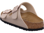 Birkenstock Damen Pantolette Arizona Flower Buckle Kids in beige