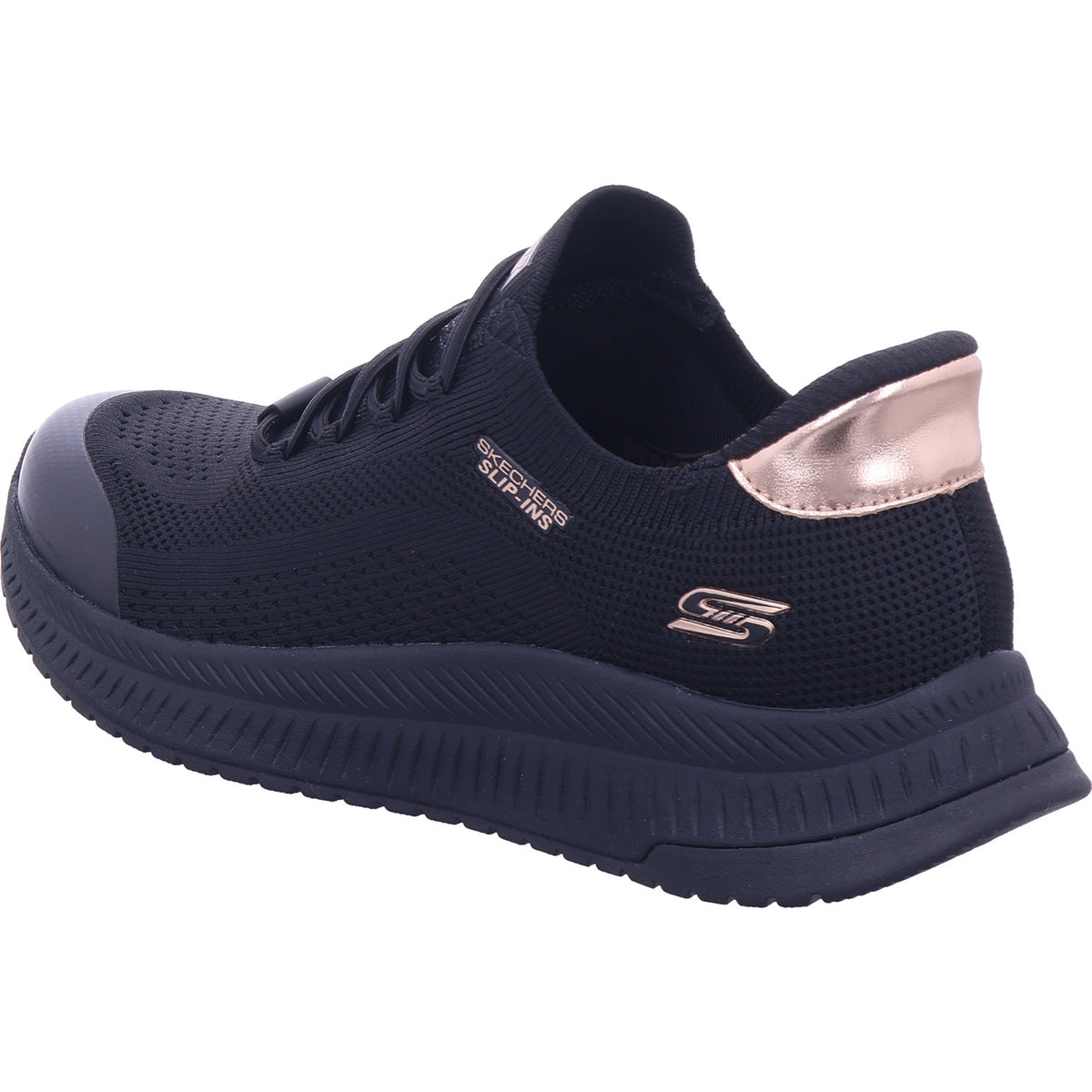 SKECHERS Damen Sneaker Bobs Squad in schwarz