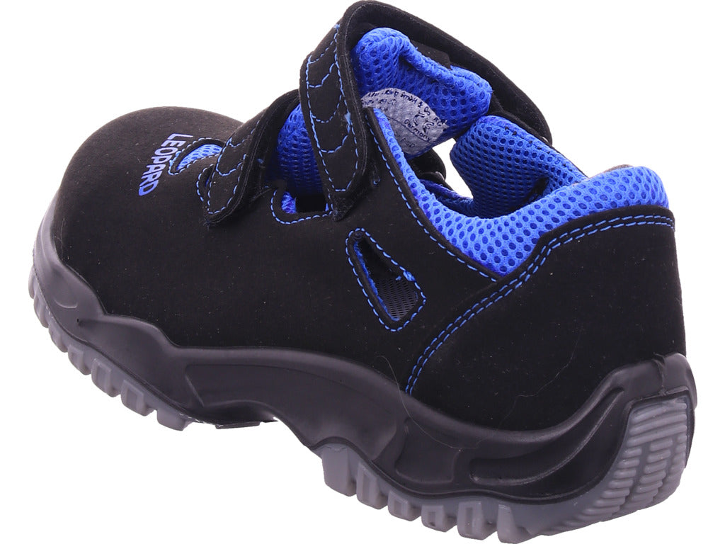 Leopard Herren Arbeitsschuh  in schwarz