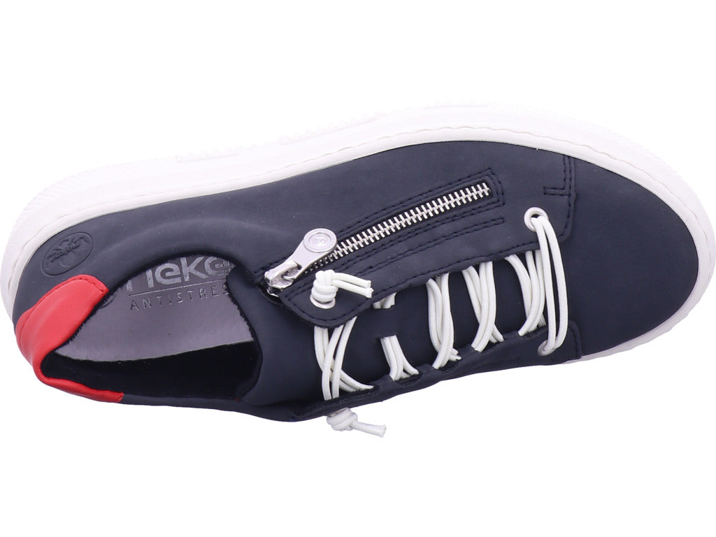 Rieker Damen  Fsk Damen Halbschuhe in blau