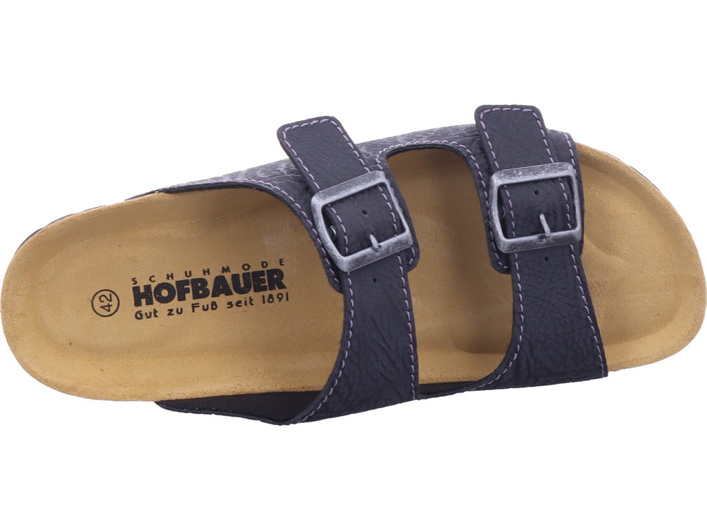 Canadian John Herren Pantolette  in schwarz