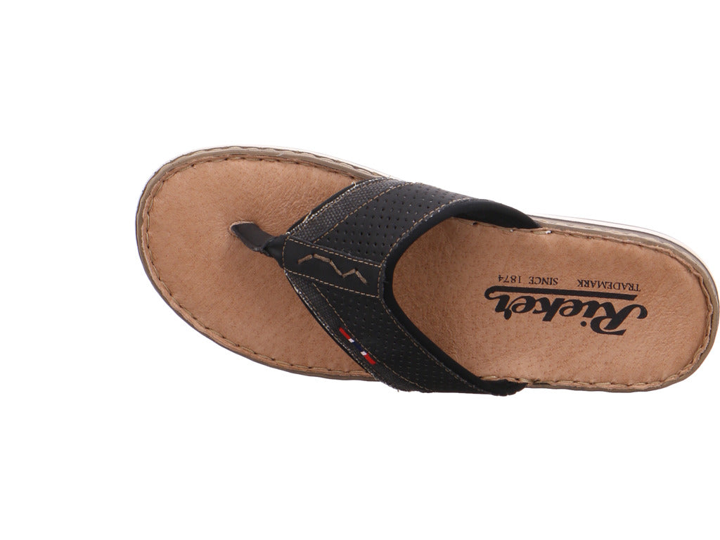 Rieker Men's Slippers in Black
