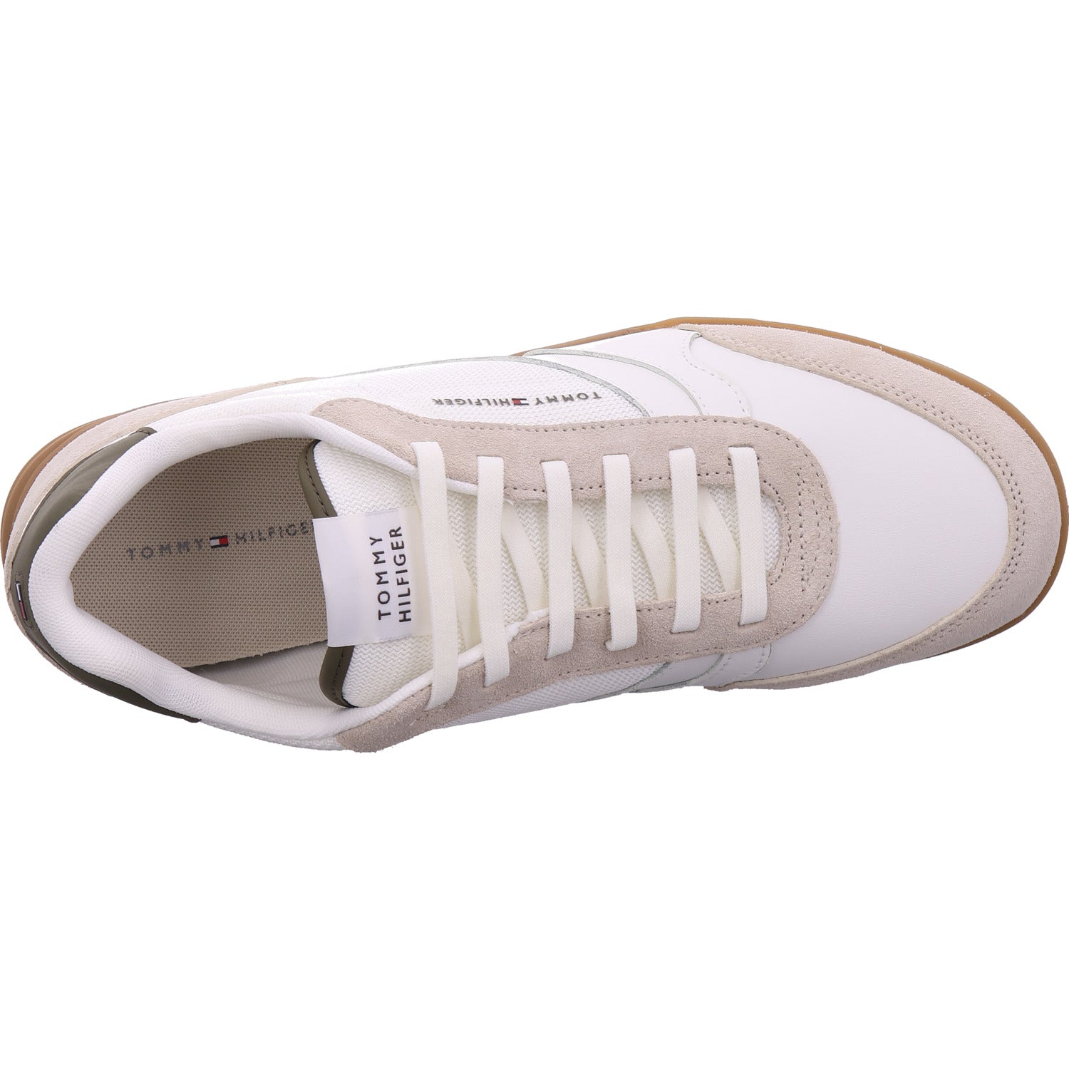 Pánské tenisky Tommy Hilfiger Lopro Lth Mix Rwb v bílé barvě