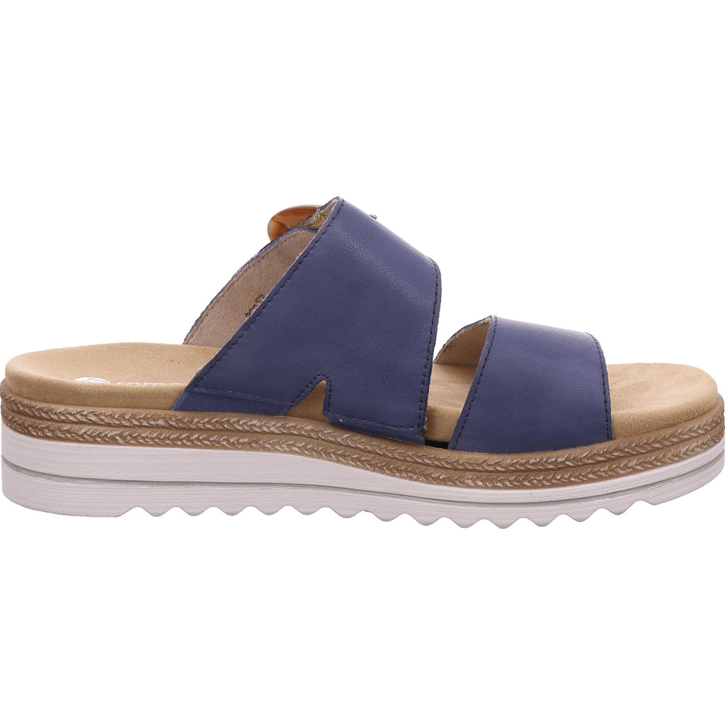 Remonte Women's Mule in blue