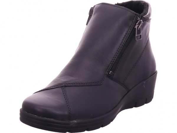 aco Damen Winter Stiefel Boots Stiefelette warm zum schlüpfen schwarz 0765/7884/00/09