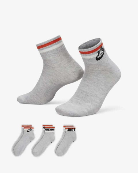 Nike Everyday Essential 3-Paar Unisex - Erwachsene Socken grau DX5080