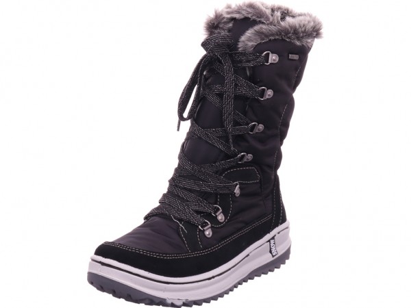 orion Damen Stiefel Boots Tex wasserdicht warm schwarz CR71548