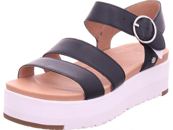 UGG LEEDAH Damen Sandale Sandalette Sommerschuhe schwarz 1120052