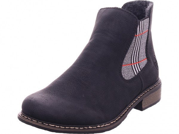 Rieker Damen Stiefel Stiefelette Boots elegant schwarz Z4994-02