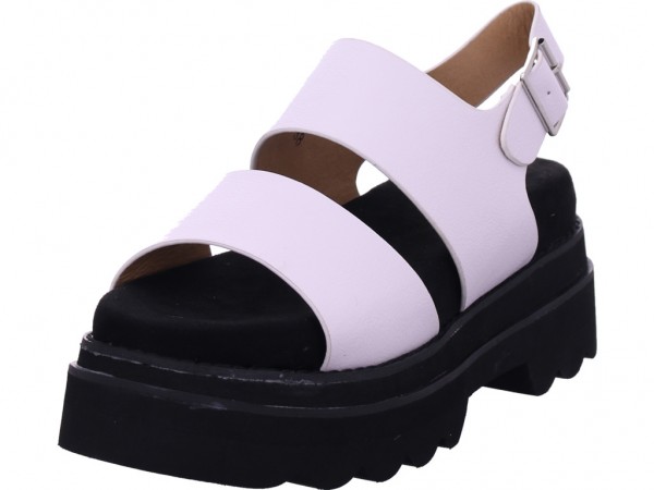 BUFFALO Damen Sandale Sandalette Sommerschuhe weiß 1601097