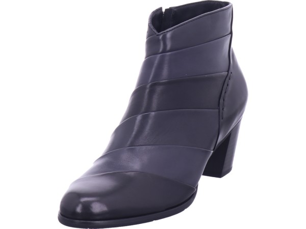 SHERPUEX Damen Stiefel Stiefelette Boots elegant schwarz Sonia38