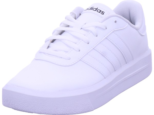 Adidas COURT PLATFORM Damen Halbschuh Sneaker Sport Schnürer zum schnüren weiß GV9000