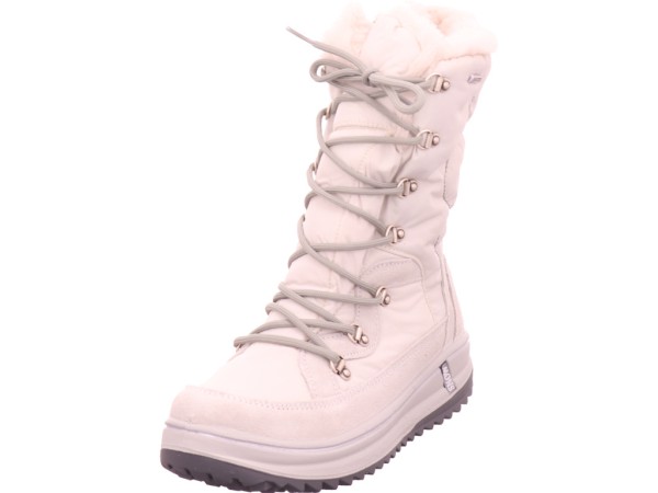 orion Damen Winter Stiefel Boots Stiefelette warm Schnürer weiß CR71548-110