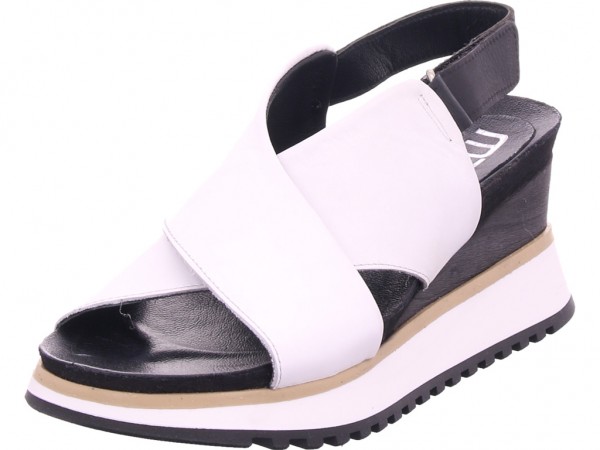 Mjus Bianco nero Damen Sandale Sandalette Sommerschuhe weiß 912005-0501-0001