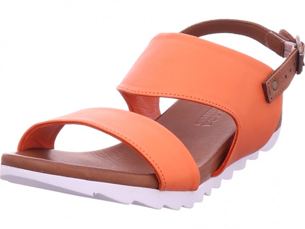 Maca Damen Sandale Sandalette Sommerschuhe orange 3001