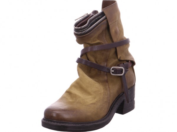 A.S.98 Stiefel Stiefelette Boots elegant grün 261226-0101-0001