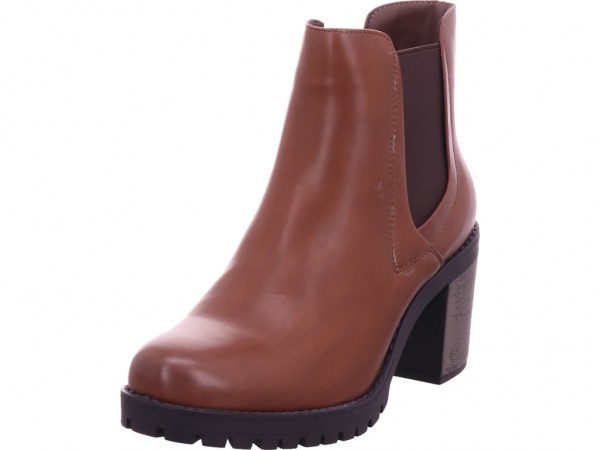 Laufsteg Damen Stiefel Stiefelette Boots elegant braun 11212011121
