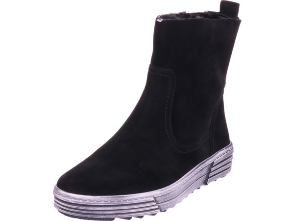 Gabor Damen Winter Stiefel Boots Stiefelette warm zum schlüpfen schwarz 73.775.17