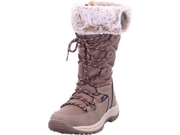 Mustang Mädchen Moonboots sand-taupe 5062602-318