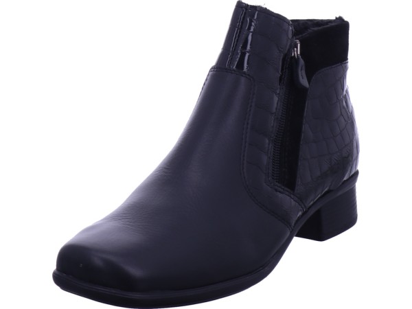aco Steffi 77 Damen Winter Stiefel Boots Stiefelette warm zum schlüpfen schwarz 0245/8547/00/02