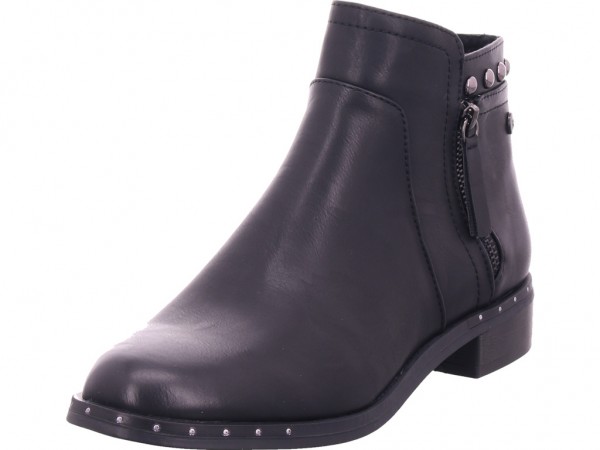 XTI Damen Stiefel Stiefelette Boots elegant schwarz 49378-1-S1