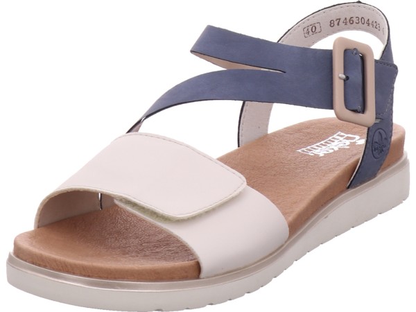 Rieker FSK Damen Sandalen Damen Sandale Sandalette Sommerschuhe blau V5060-10