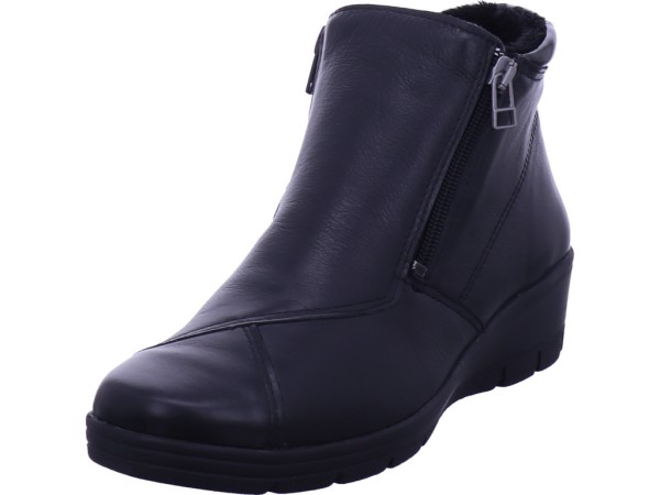 aco Damen Winter Stiefel Boots Stiefelette warm zum schlüpfen schwarz 0765/7884/00/09